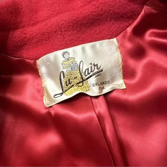 1940’s Stroock Exclusive Wool Coat Size L One Of A Kind! - Picture 10 of 16